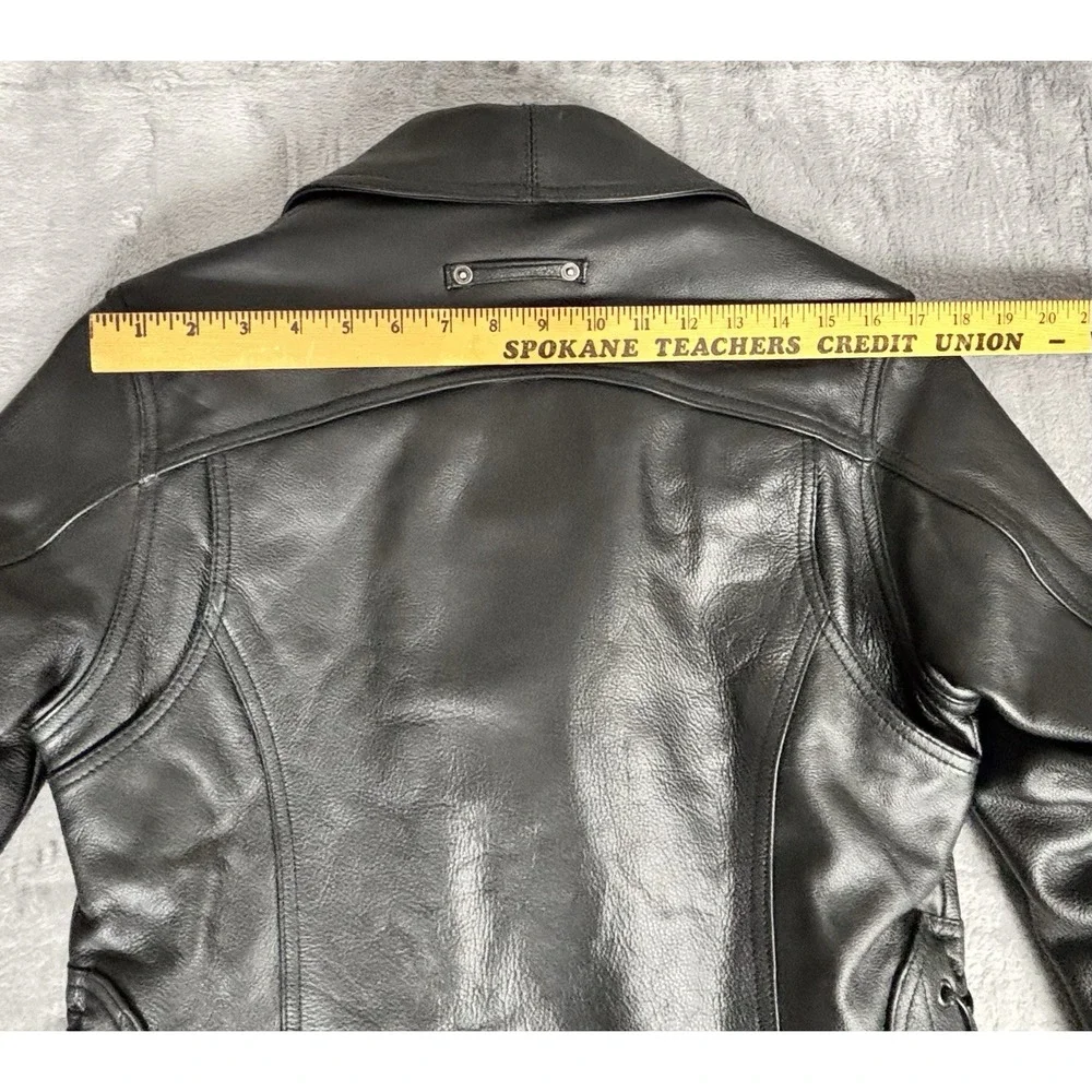 First Classics Women's Leather Motorcycle Jacket Thinsulate Liner M - Picture 14 of 16